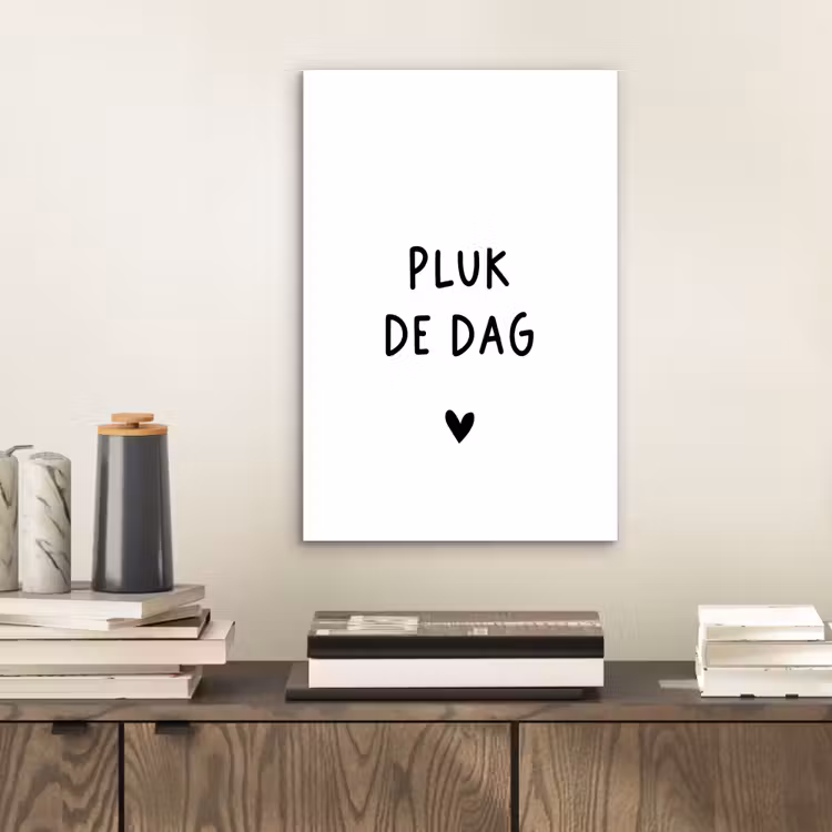 Aluminium schilderij - Spreuken - Pluk de dag - Quotes - Carpe diem — 2