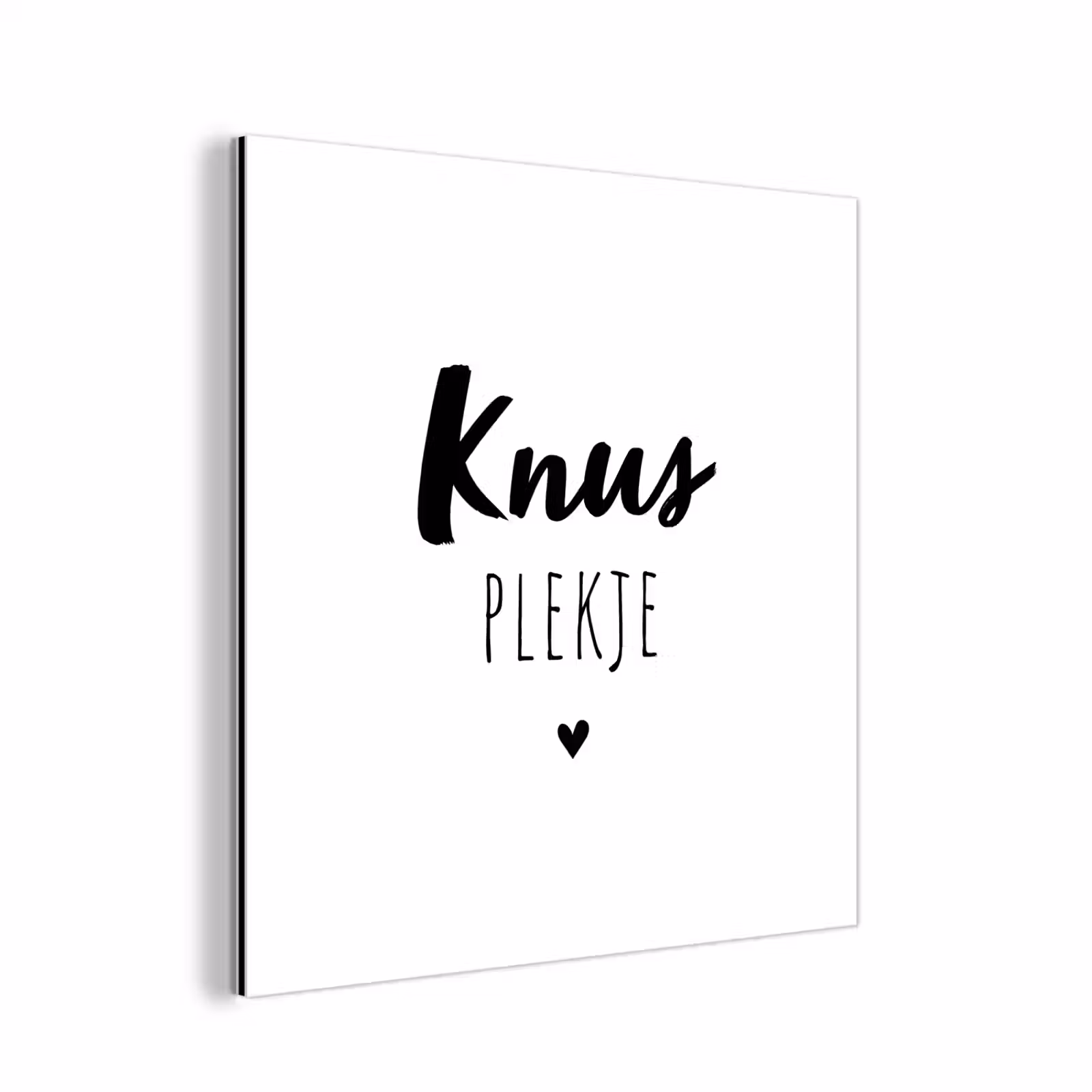 Aluminium schilderij - Quotes - Knus plekje - Tuin - Tekst — 1