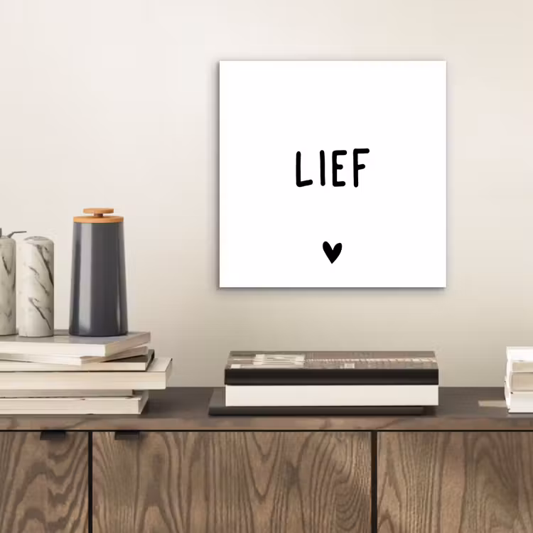 Aluminium schilderij - Quotes - Lief - Spreuken — 2