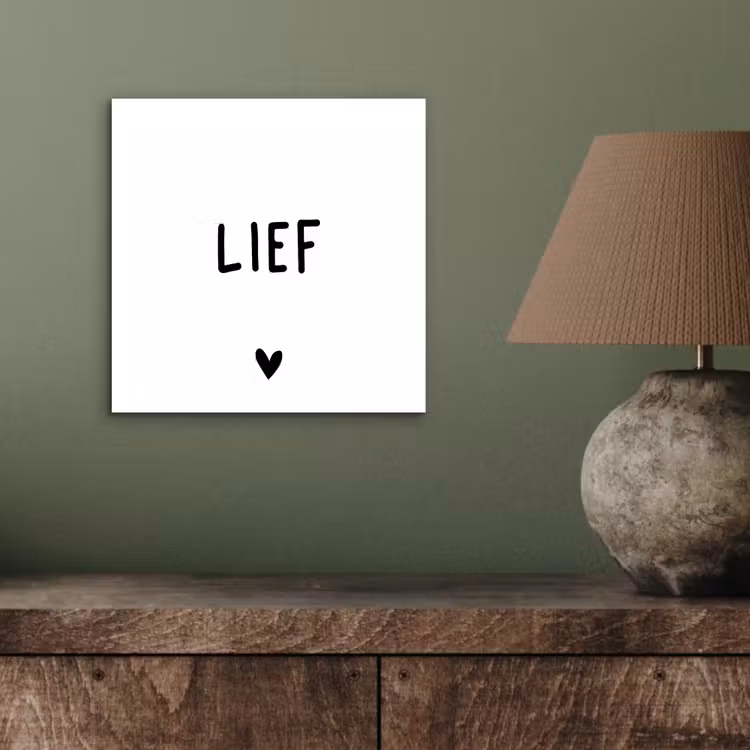 Aluminium schilderij - Quotes - Lief - Spreuken — 3