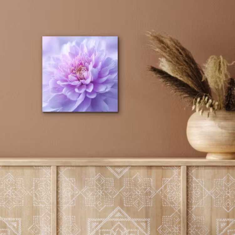 Aluminium schilderij - Paars - Dahlia - Dromerig — 5