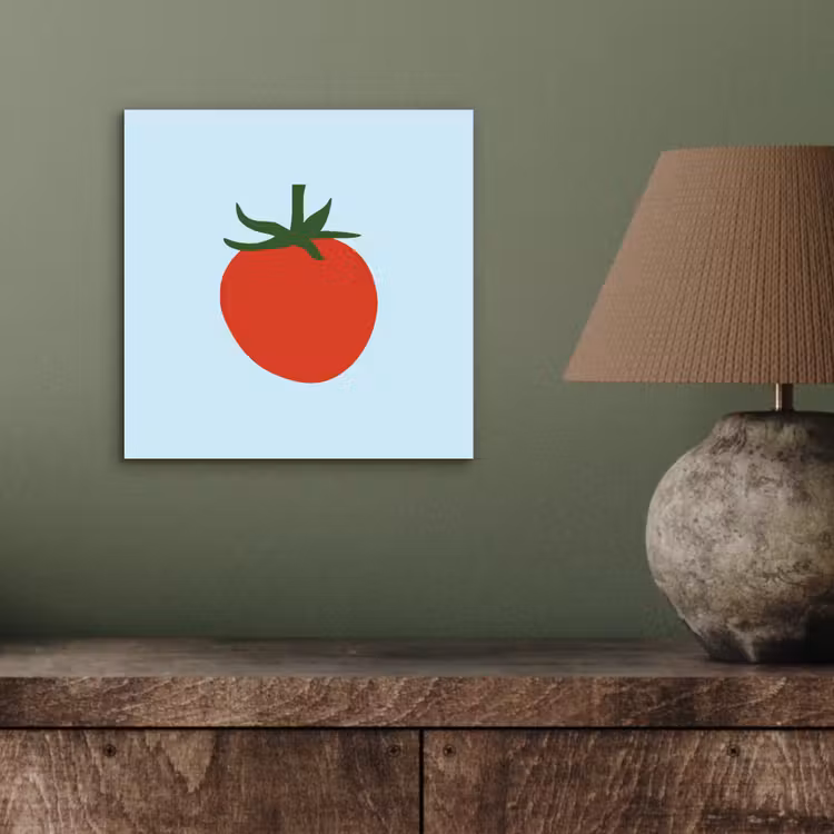 Aluminium schilderij - Rood - Tomaat - Groente — 3