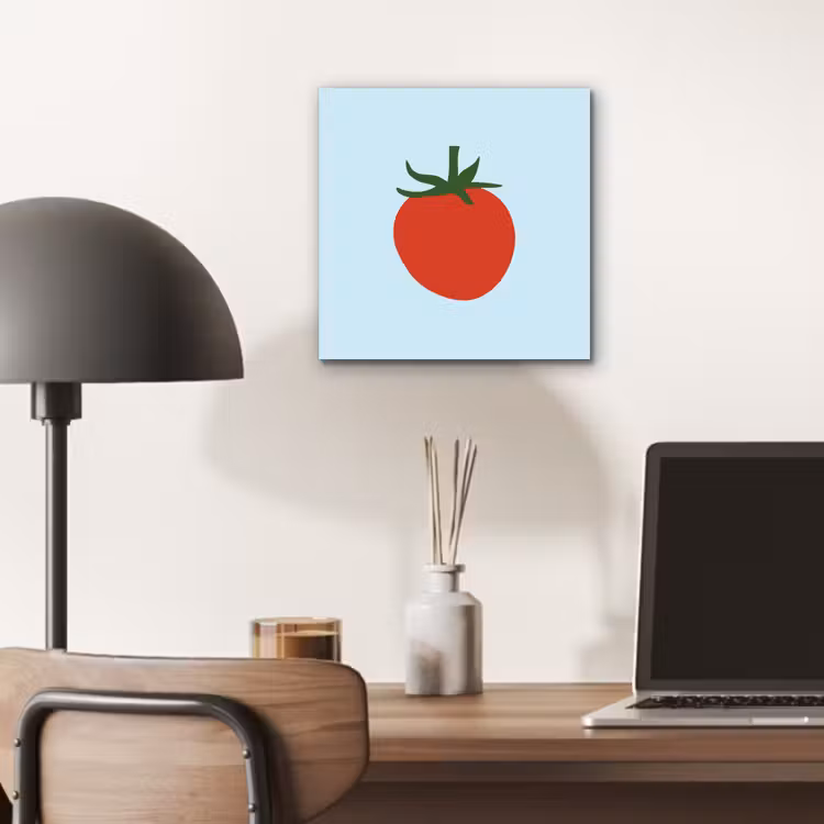 Aluminium schilderij - Rood - Tomaat - Groente — 6