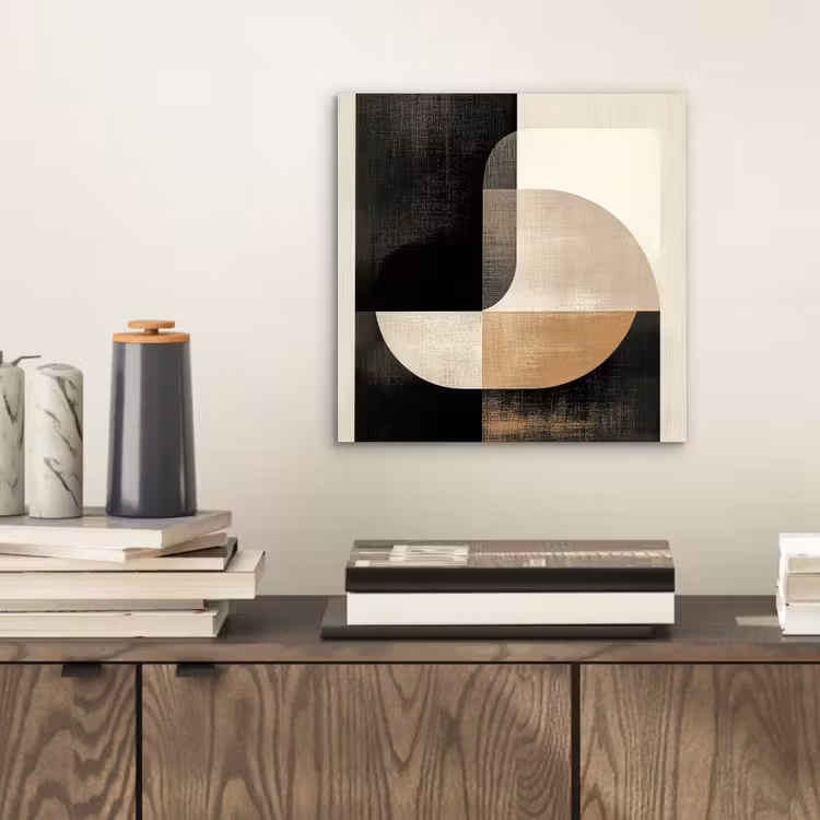 Aluminium schilderij - Modern - Vierkant - Vormen — 2