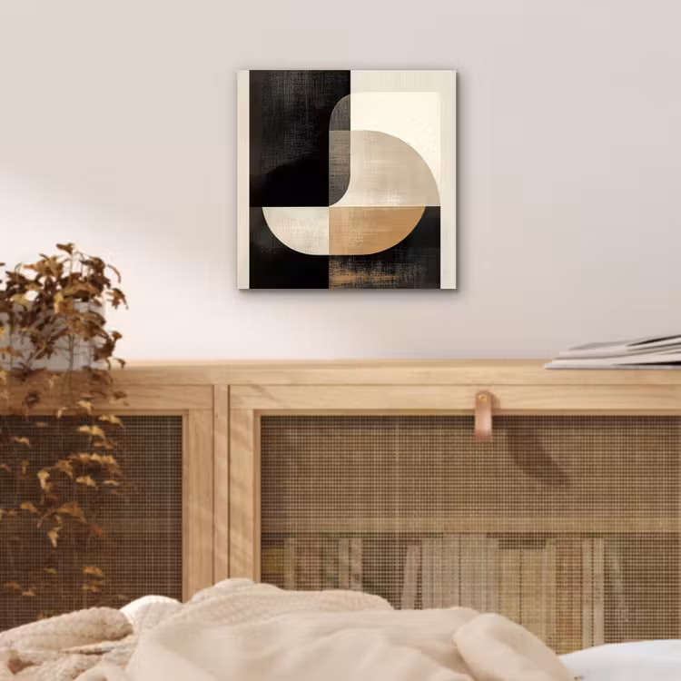 Aluminium schilderij - Modern - Vierkant - Vormen — 4