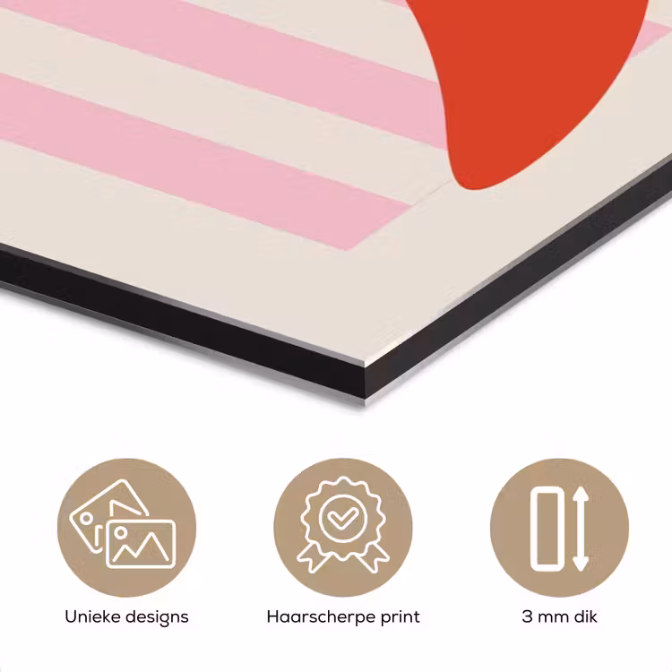 Aluminium schilderij - Pittig - Pepers - Rood — 7