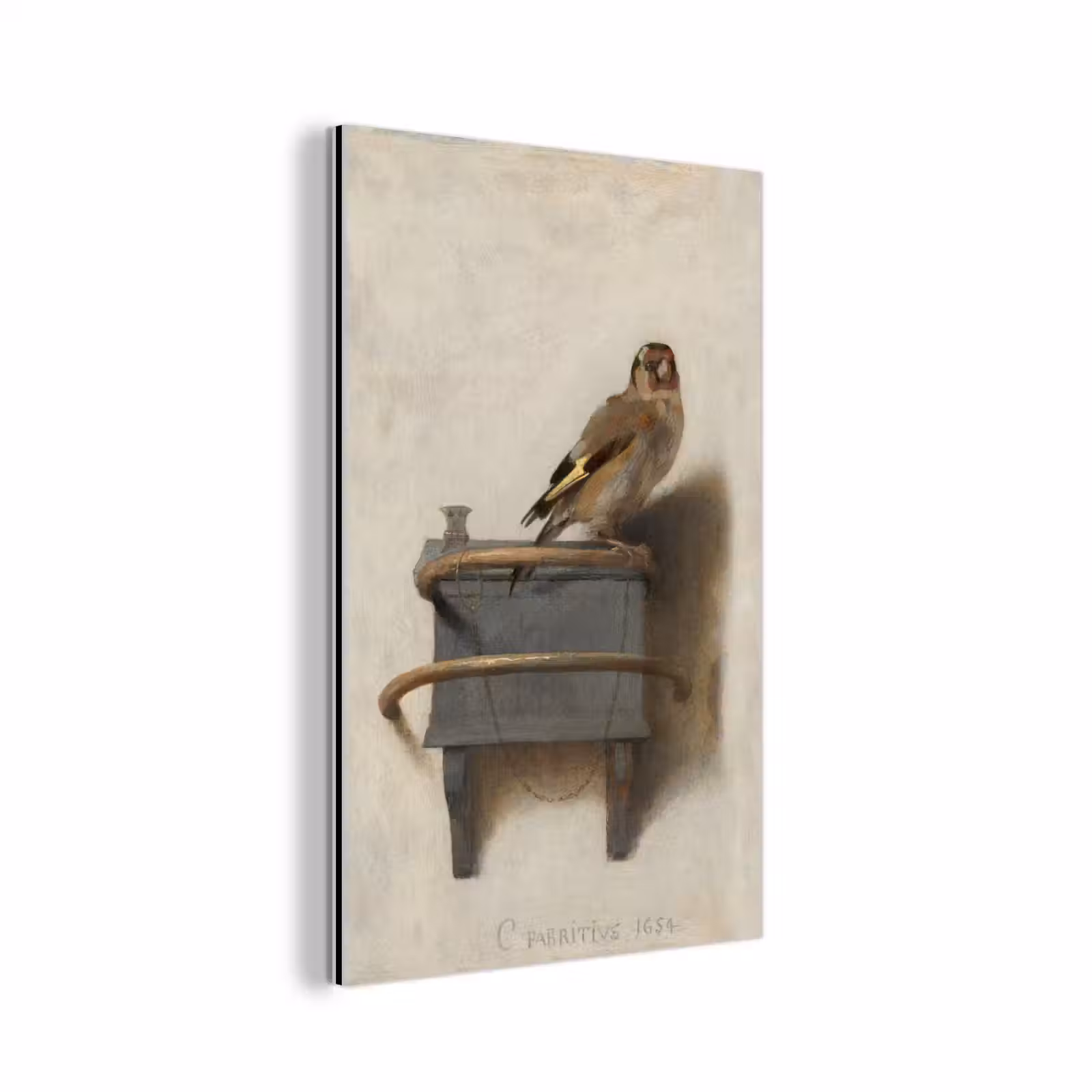 Aluminium schilderij - Puttertje - Oude Meester - Carel Fabritius — 1