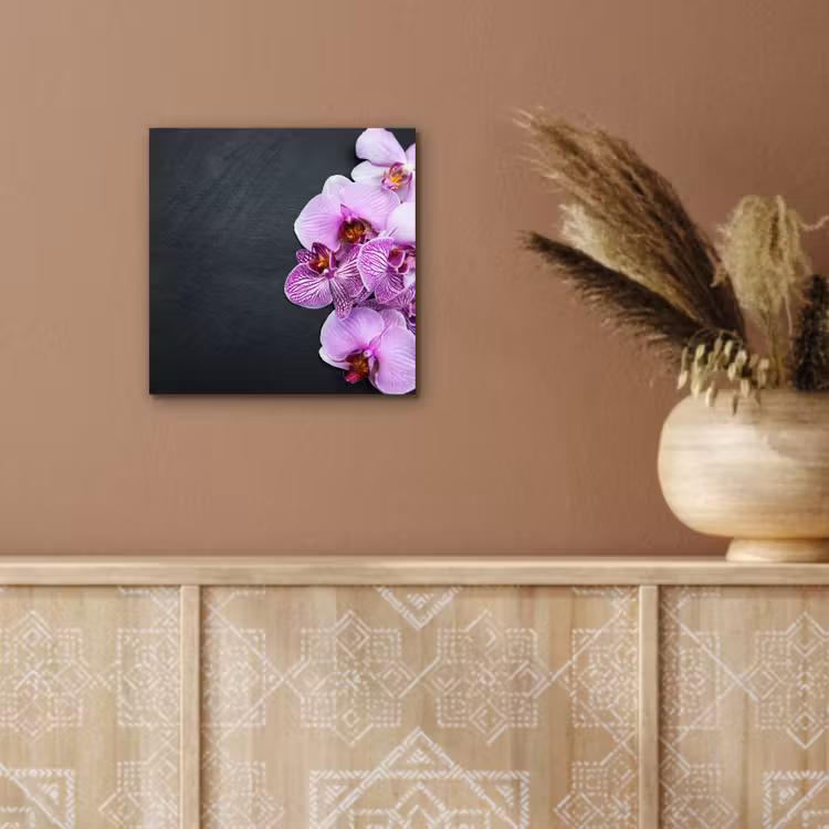 Aluminium schilderij - Orchidee - Bloemen - Roze - Flora — 5