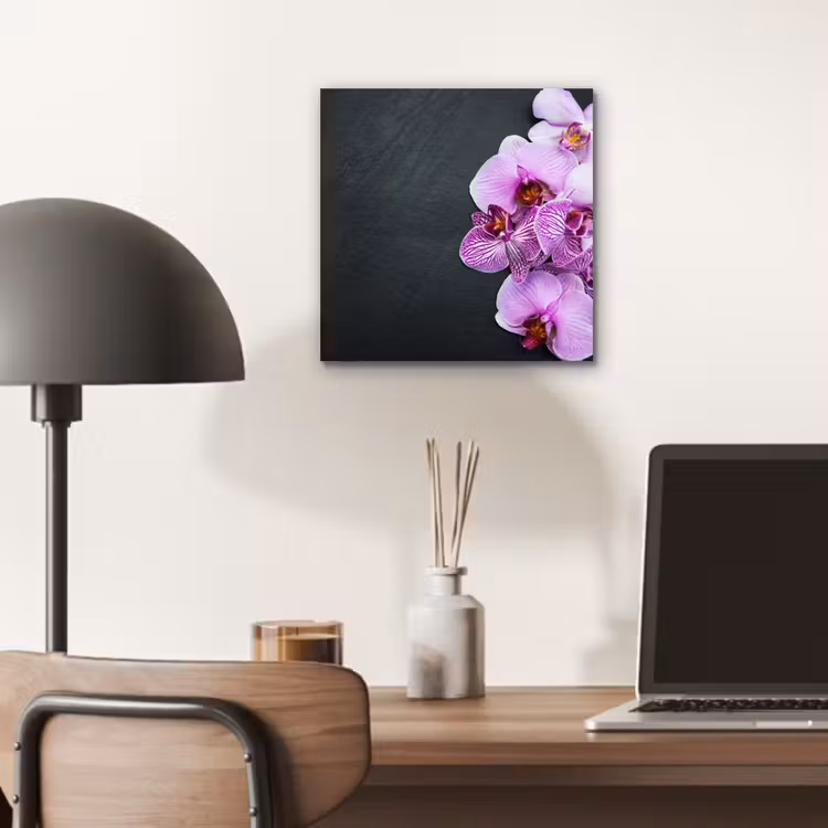 Aluminium schilderij - Orchidee - Bloemen - Roze - Flora — 6