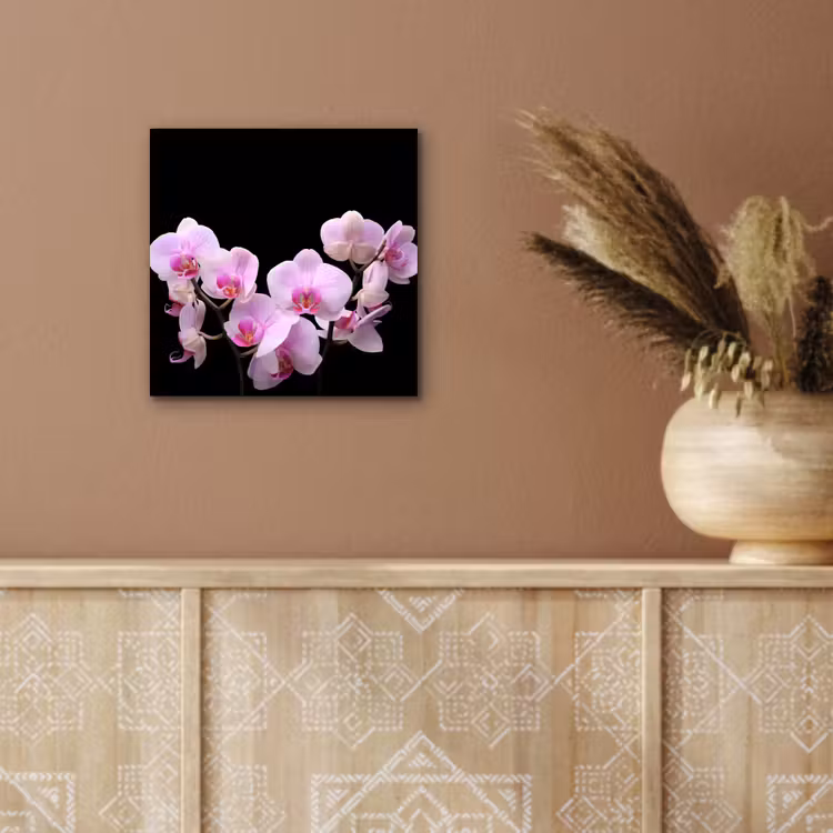 Aluminium schilderij - Orchidee - Bloemen - Roze - Flora — 5