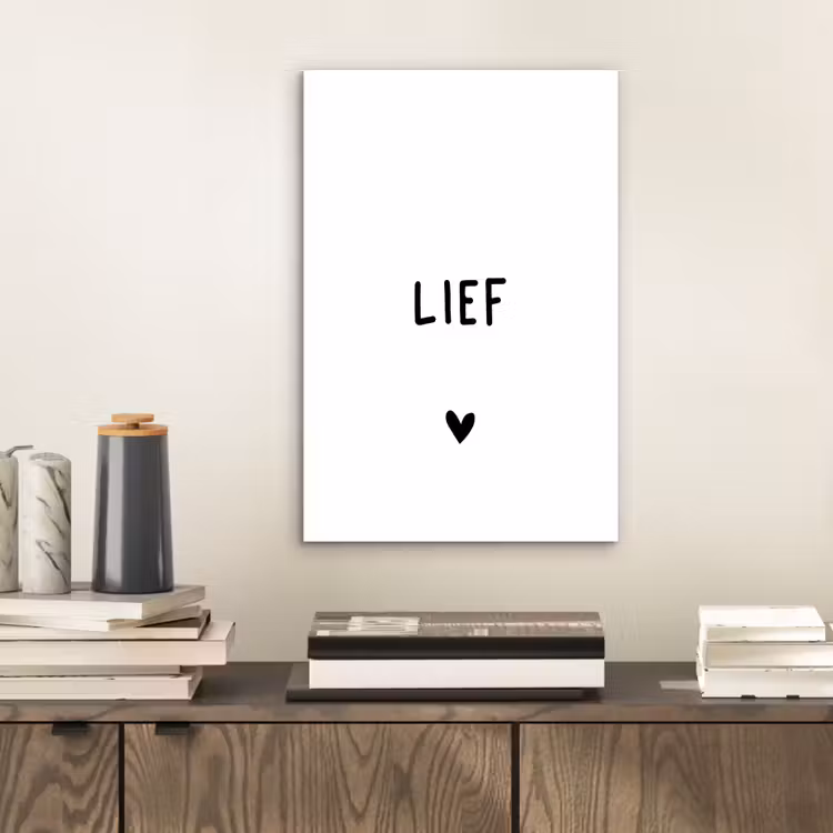Aluminium schilderij - Quotes - Lief - Spreuken — 2