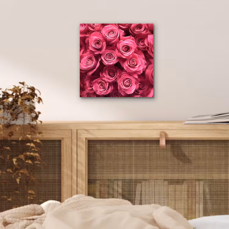 Aluminium schilderij - Rozen - Pink - Bloem — 4
