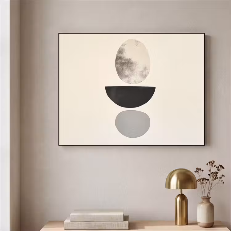 Art Frame - Beige - Japandi - Wabi sabi — 3