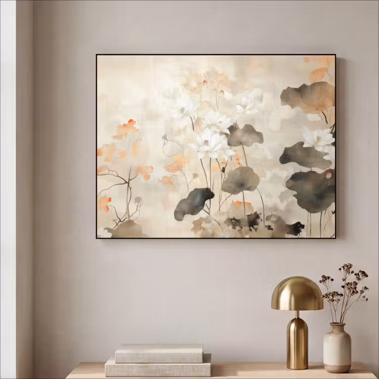 Art Frame - Bloemen - Japandi - Wabi sabi — 3