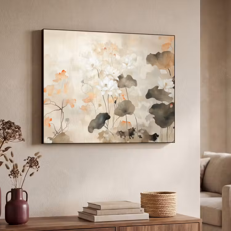 Art Frame - Bloemen - Japandi - Wabi sabi — 4