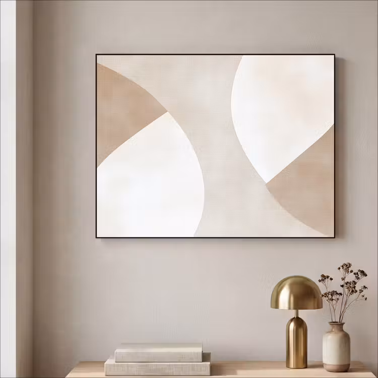 Art Frame - Bruin - Japandi - Abstract — 3