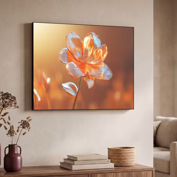 Art Frame - Glazen - Bloem - Zonlicht — 4