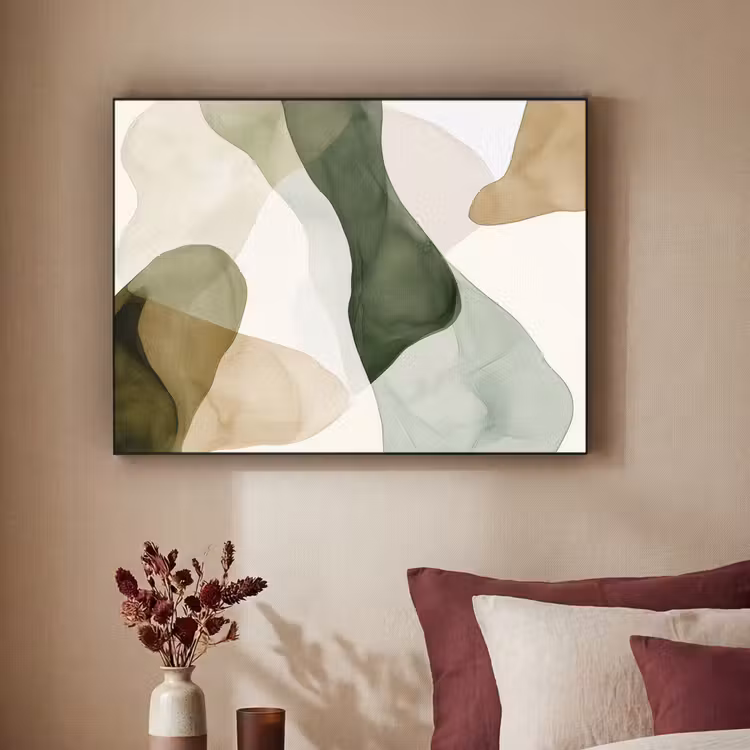 Art Frame - Japandi - Abstract - Groen — 2
