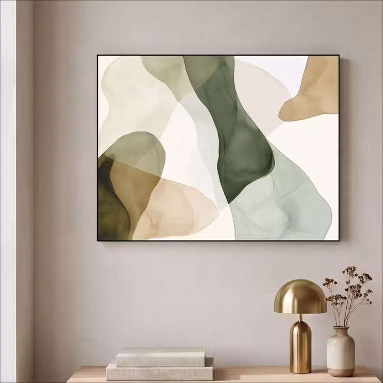 Art Frame - Japandi - Abstract - Groen — 3
