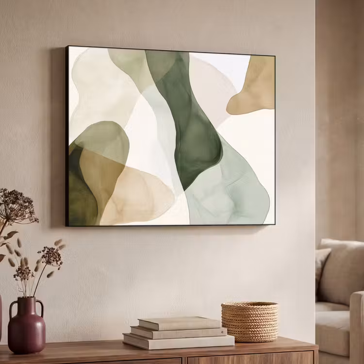 Art Frame - Japandi - Abstract - Groen — 4
