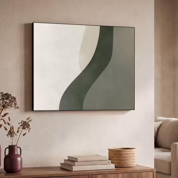 Art Frame - Japandi - Groen - Abstract - Modern — 4