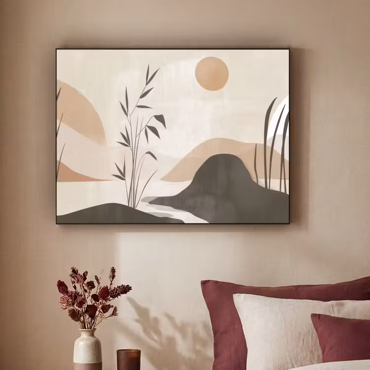 Art Frame - Japandi - Landschap - Beige — 2