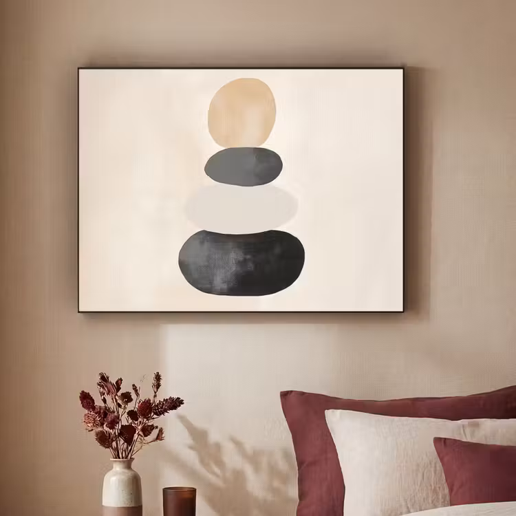 Art Frame - Japandi - Wabi sabi - Beige — 2