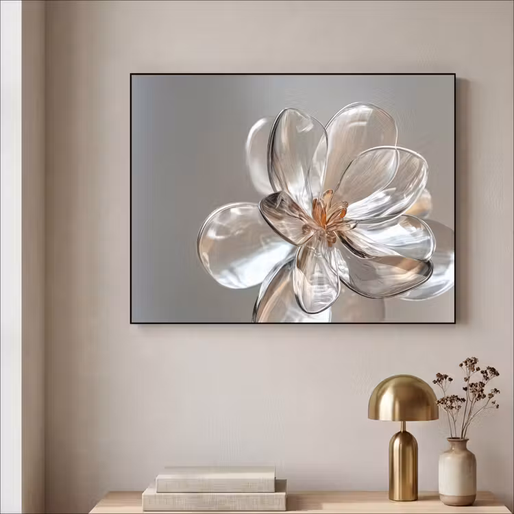 Art Frame - Bloem - Glazen - Doorzichtig — 3