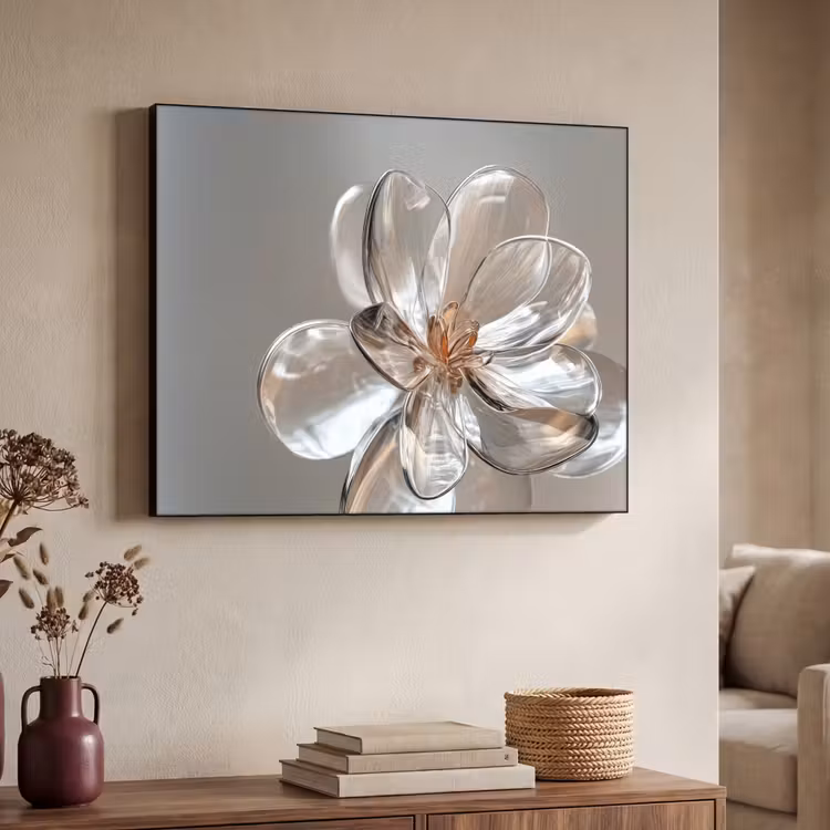 Art Frame - Bloem - Glazen - Doorzichtig — 4