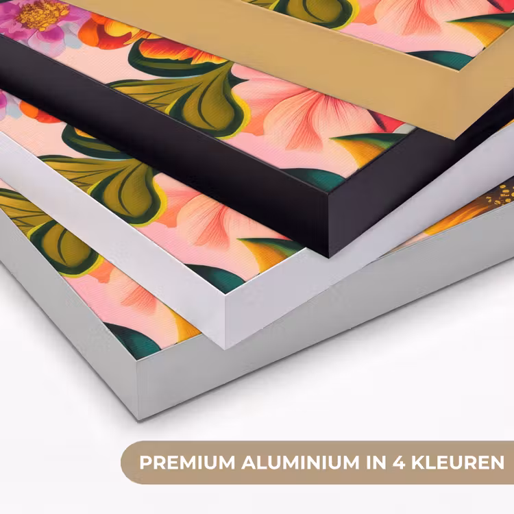 Art Frame - Bloemen - Kleurrijk - Roze — 5