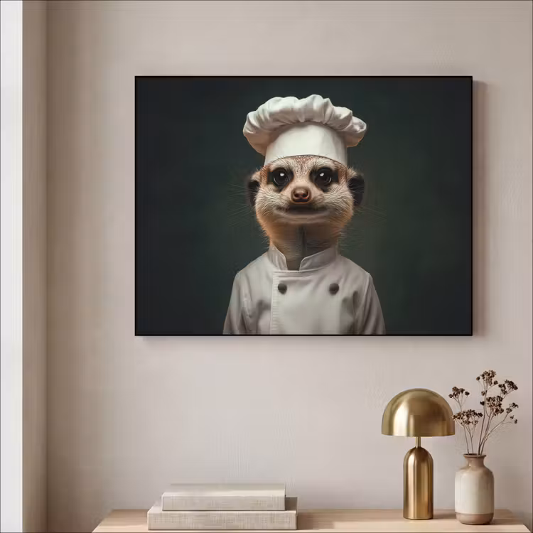 Art Frame - Dier - Kok - Stokstaartje — 3
