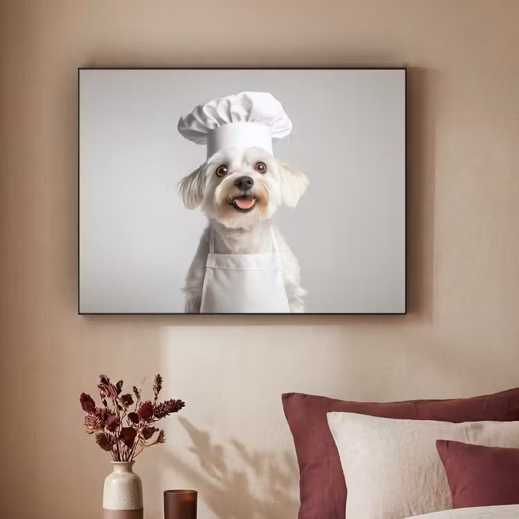 Art Frame - Hond - Wit - Kok — 2