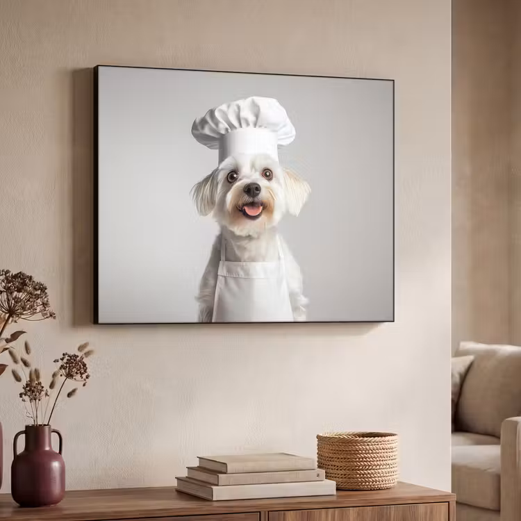 Art Frame - Hond - Wit - Kok — 4