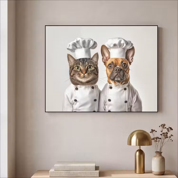 Art Frame - Kat - Hond - Kokskleding — 3