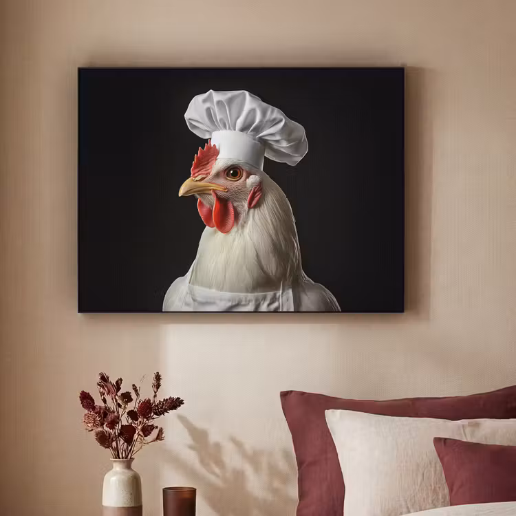 Art Frame - Kok - Rood - Kip — 2