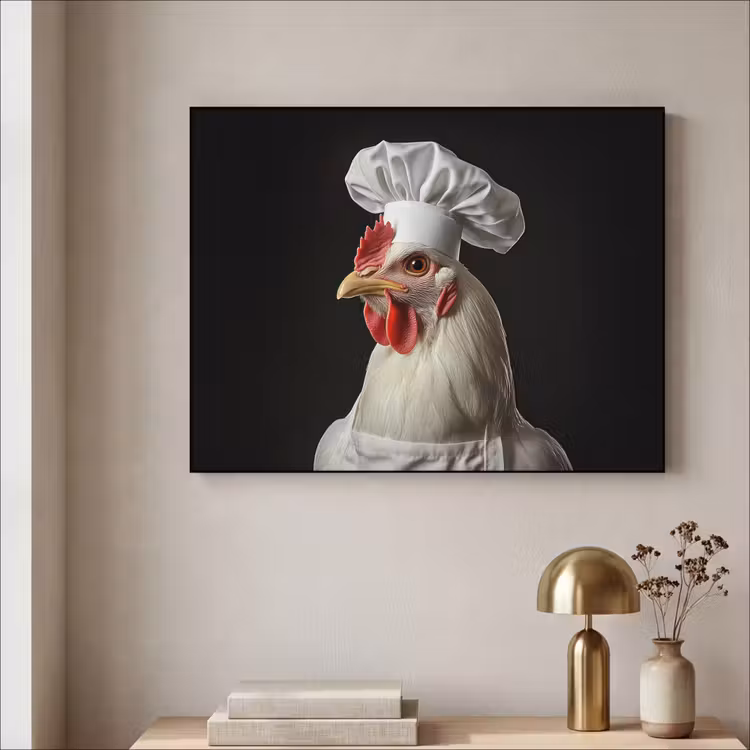 Art Frame - Kok - Rood - Kip — 3