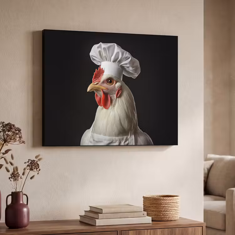 Art Frame - Kok - Rood - Kip — 4