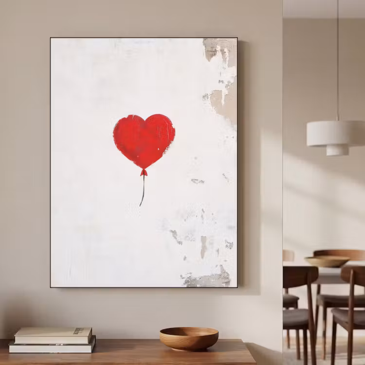 Art Frame - Ballon - Rood - Hart — 5