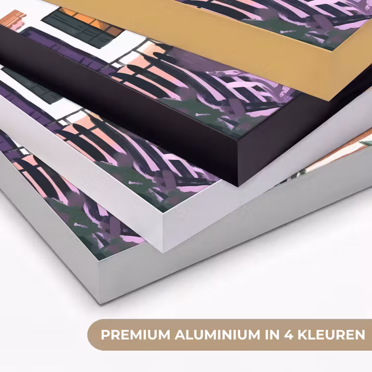 Art Frame - Huizen - Minimalistisch - Palmbomen - Kust — 5