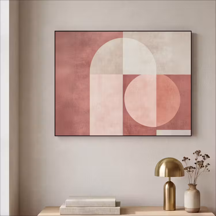 Art Frame - Figuren - Abstract - Roze — 3