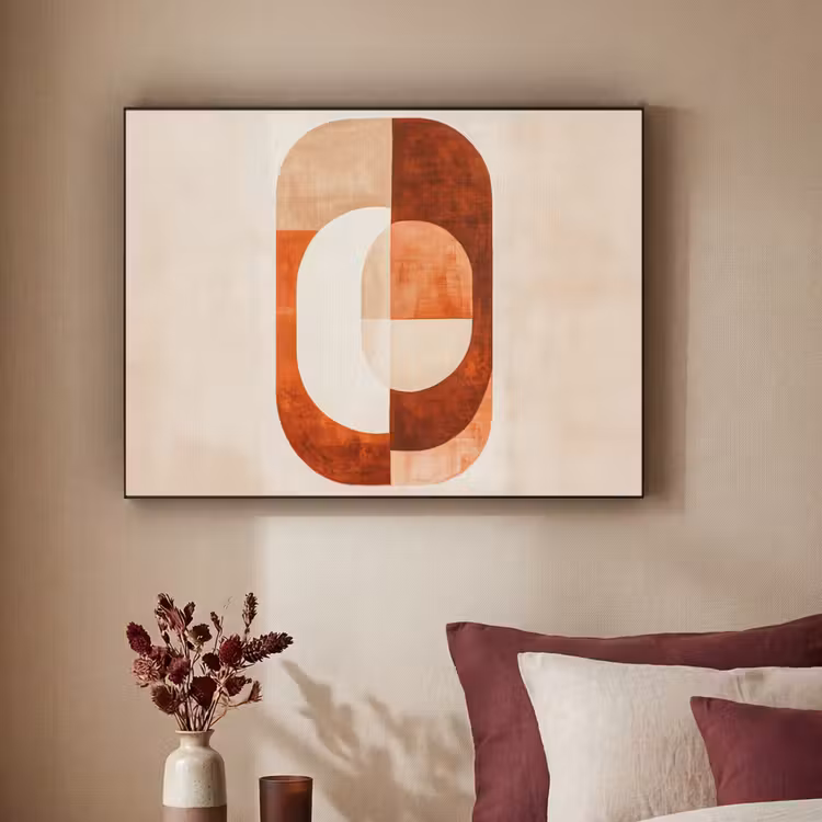 Art Frame - Illustratie - Abstract - Vormen - Rood — 2