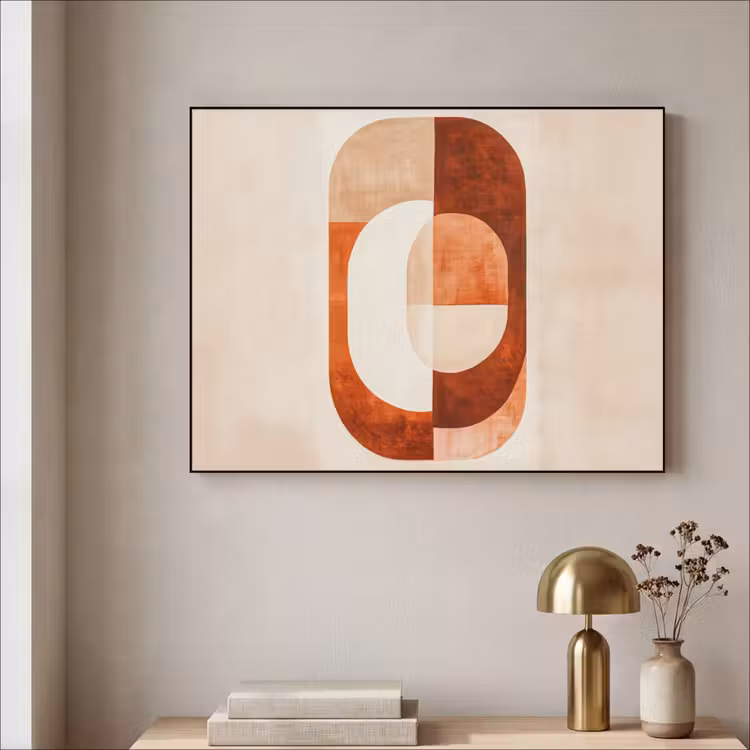 Art Frame - Illustratie - Abstract - Vormen - Rood — 3