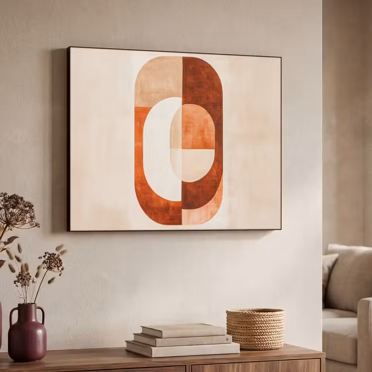 Art Frame - Illustratie - Abstract - Vormen - Rood — 4
