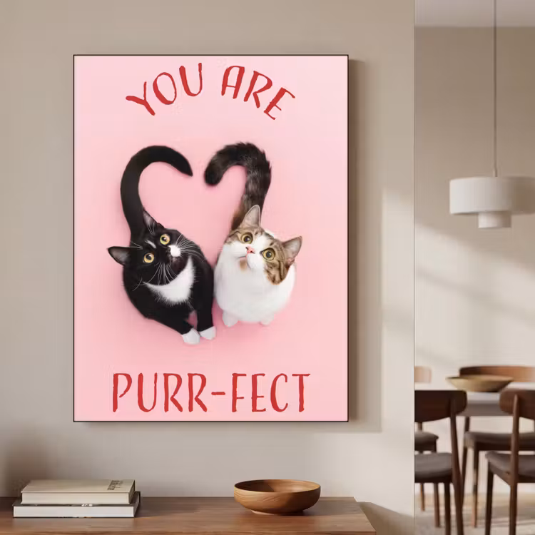 Art Frame - Kat - Hart - Tekst - Valentijn — 5