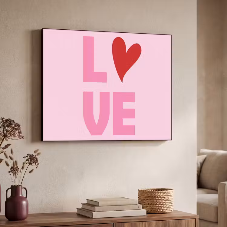 Art Frame - Love - Roze - Hart - Valentijn — 4