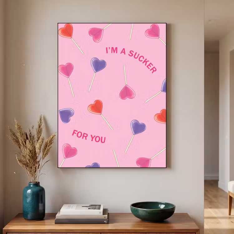 Art Frame - Lolly - Valentijn - Illustratie - Snoep — 2