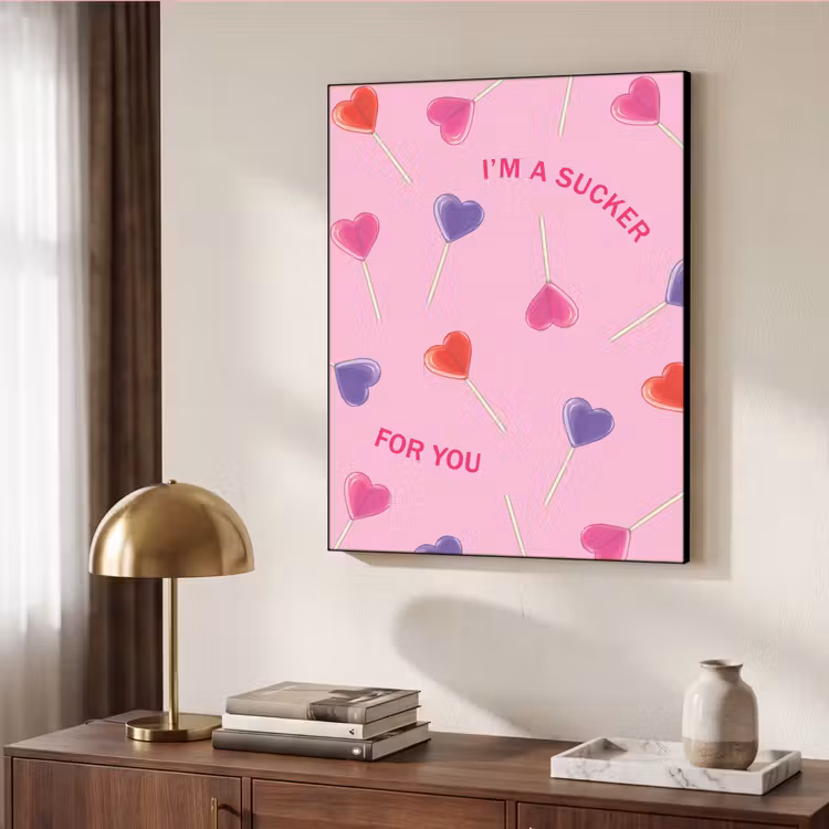 Art Frame - Lolly - Valentijn - Illustratie - Snoep — 7