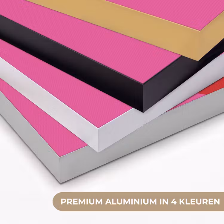 Art Frame - Minimalistisch - Rood - Roze - Hartjes — 5