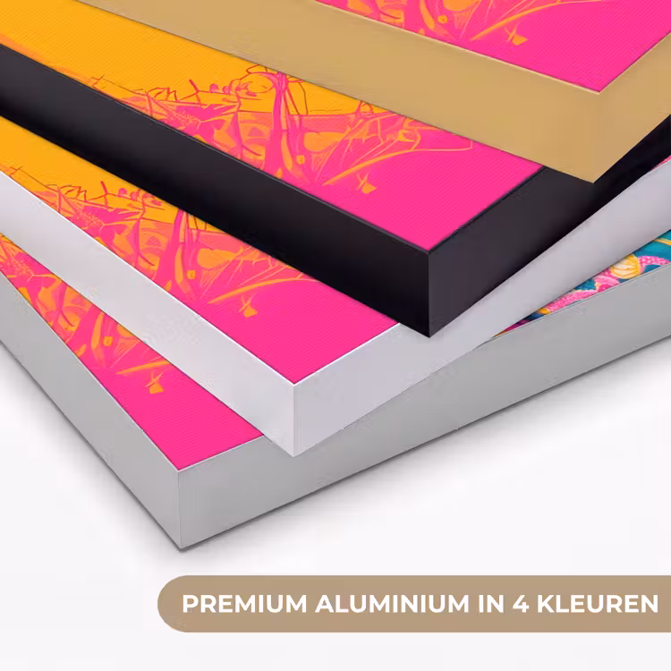 Art Frame - Bloemen - Vrouw - Kimono - Roze — 5