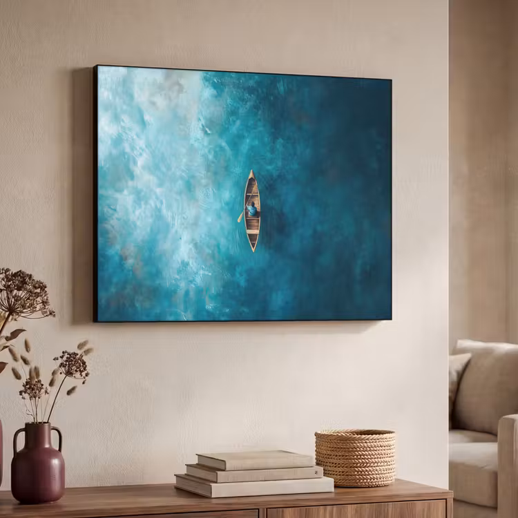 Art Frame - Bootje - Water - Blauw — 4